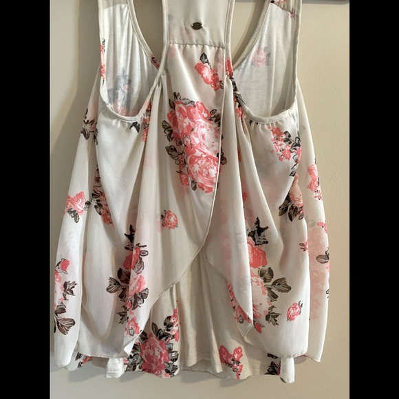 Guess Floral Tank Blouse - Picture 4 of 5